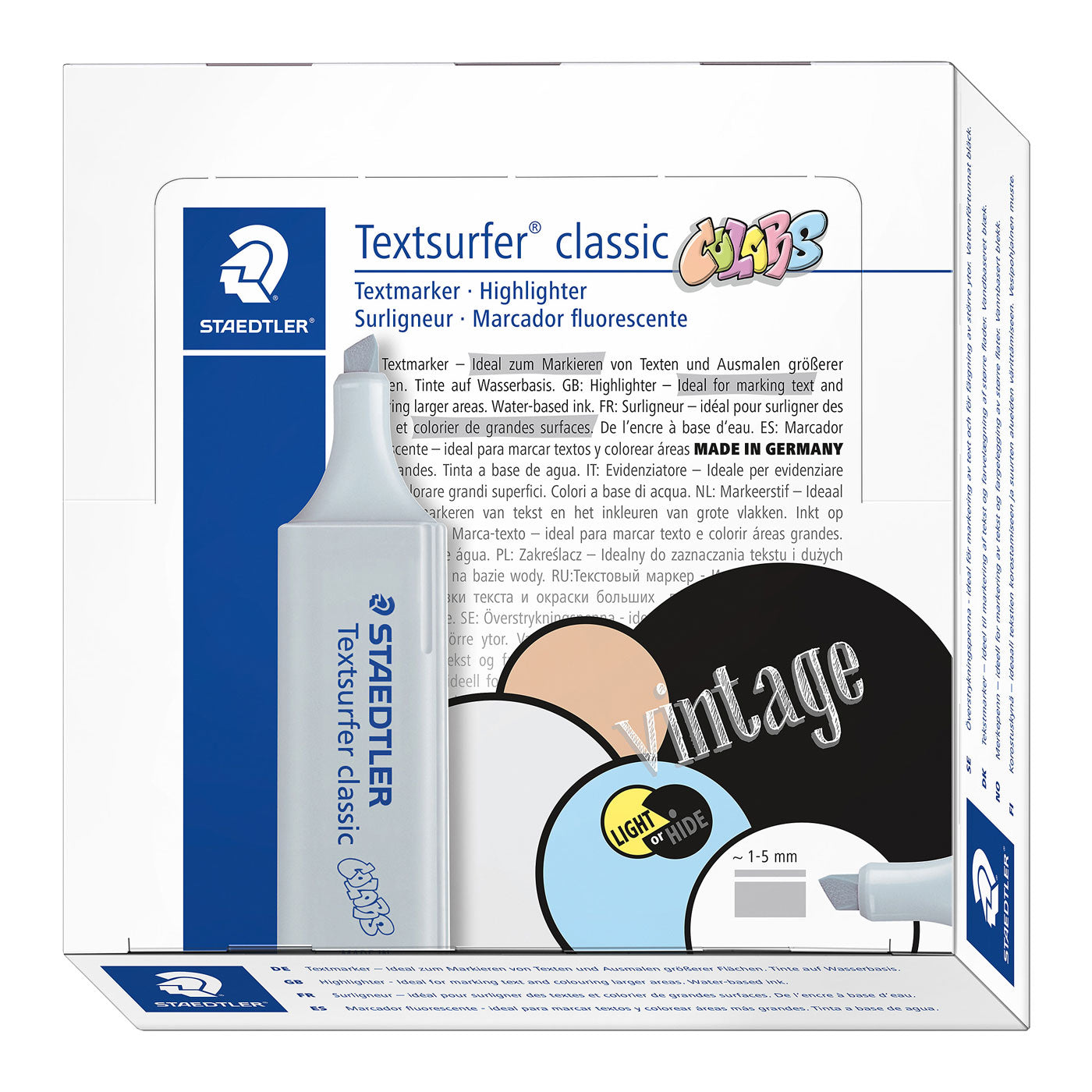 Staedtler Highlighter Textsurfer 364 C-820 Exel Colour Light Grey