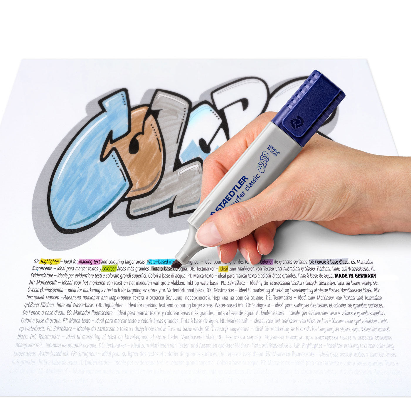 Staedtler Highlighter Textsurfer 364 C-820 Exel Colour Light Grey