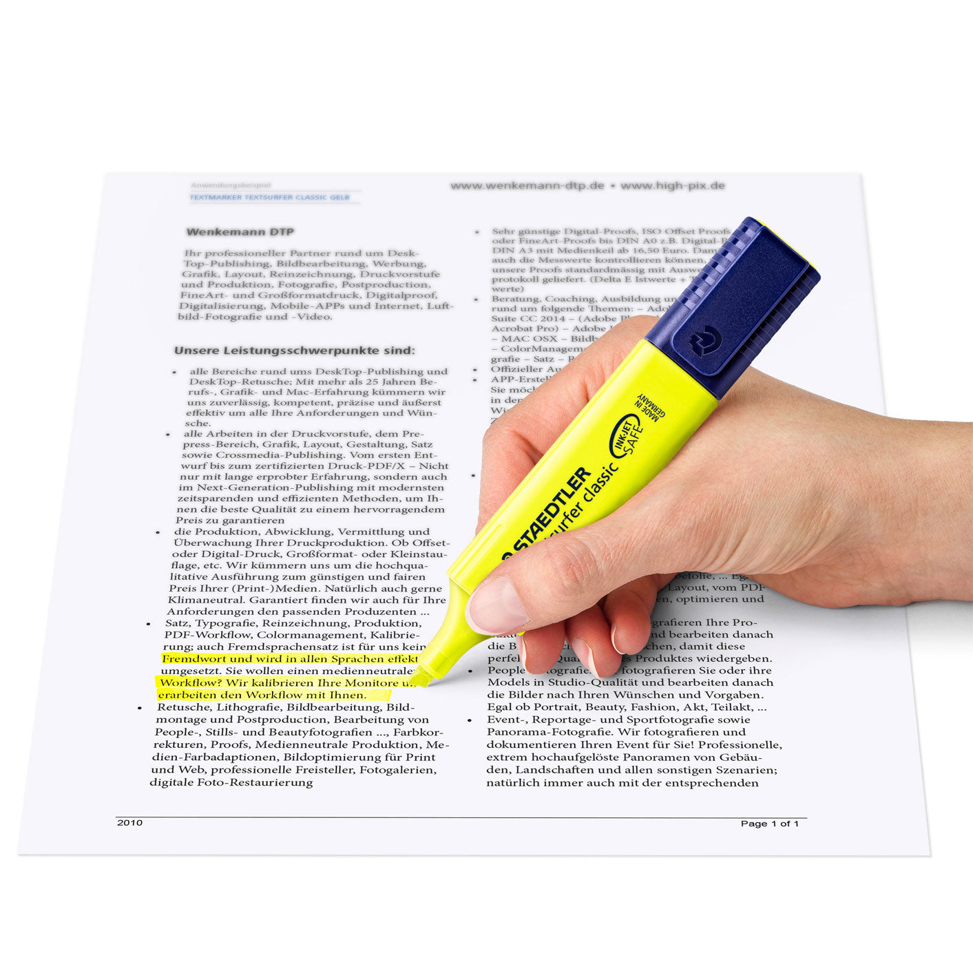 Staedtler Highlighter Textsurfer 