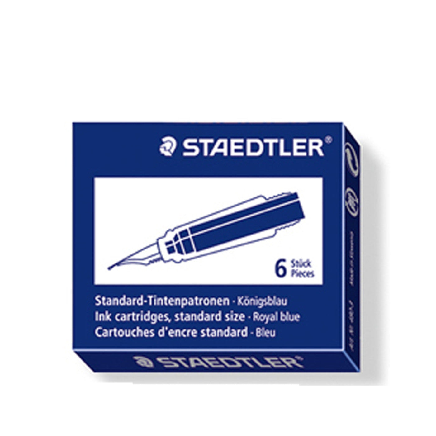 Staedtler Ink Cartridge Refills - 6 Pack - School Depot NZ