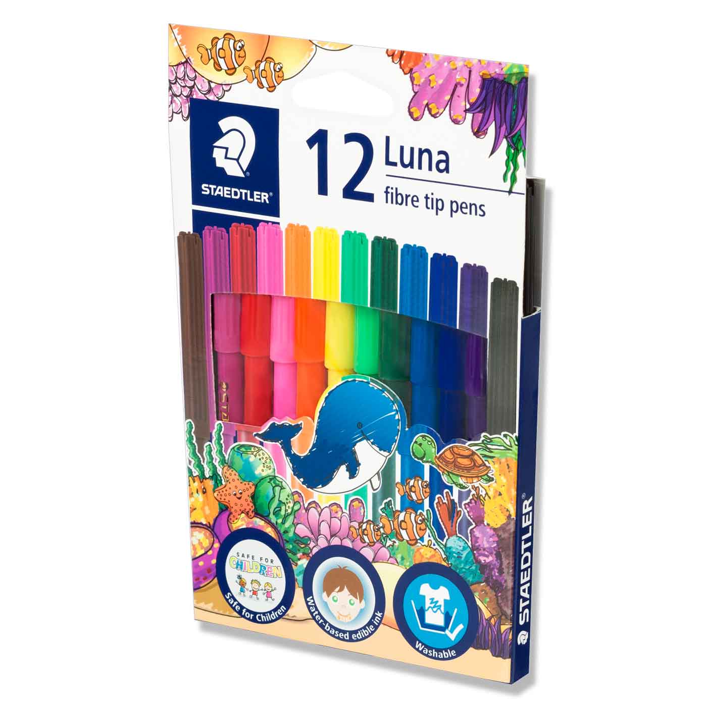 Staedtler Luna Felt Tips 12 Shades