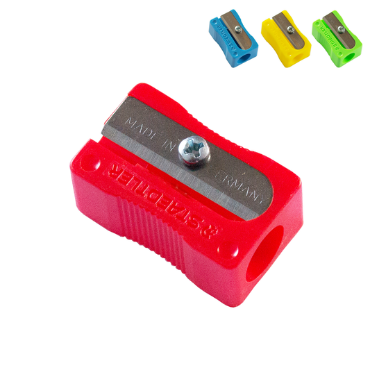 Staedtler Pencil Sharpener Single Hole Luna Plastic Assorted Colours