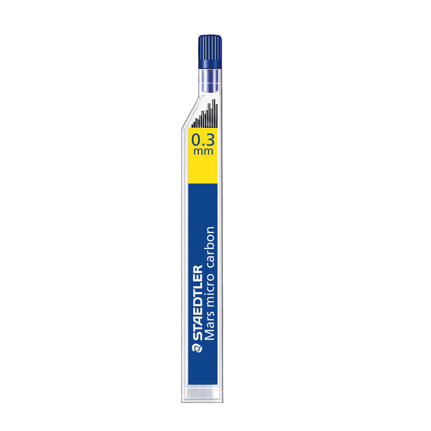 Staedtler Mechanical Pencil Leads Refill 0.3mm Mars Micro Tube of 12 [2H, B, H, HB]
