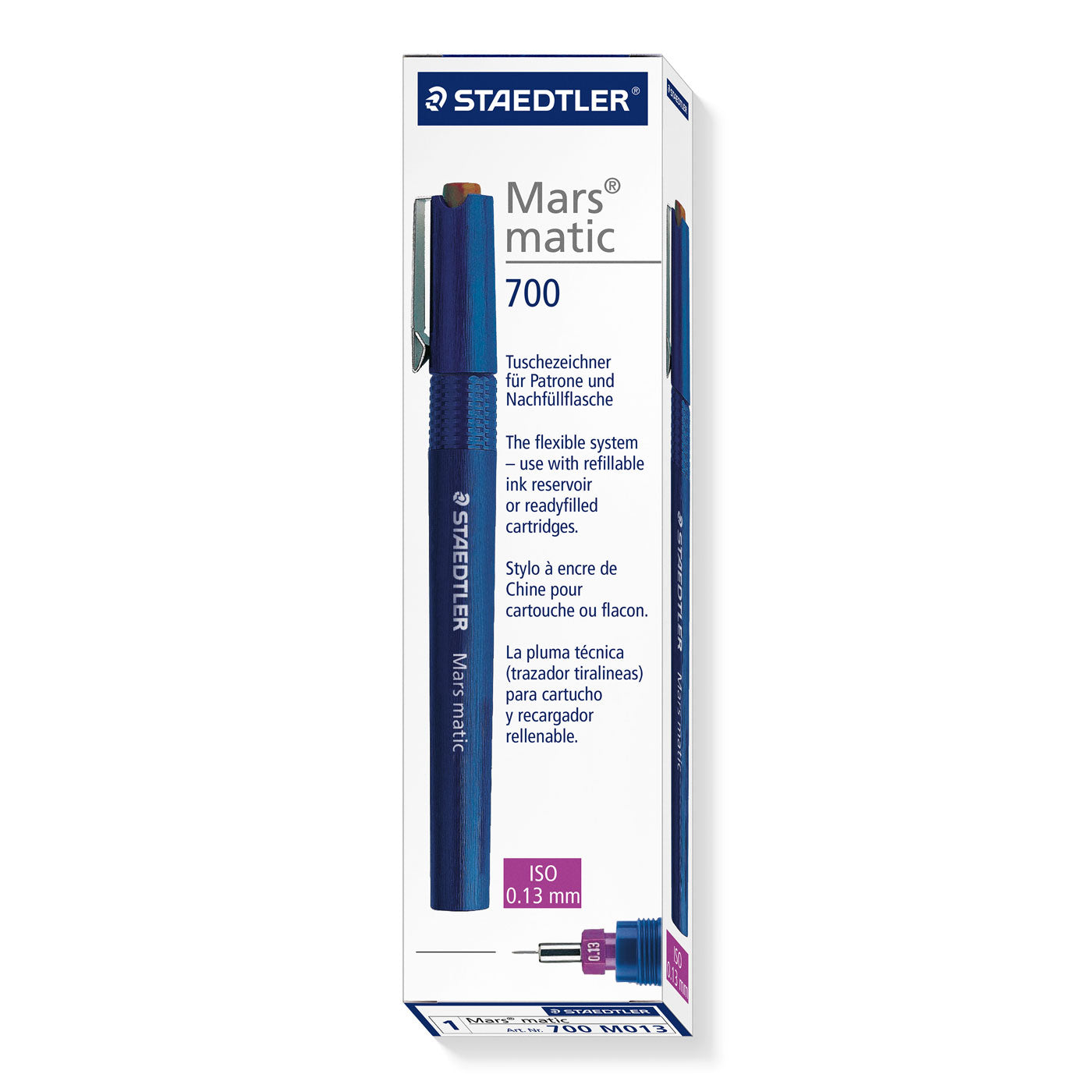 Staedtler Mars Matic 700 M013 Technical Drawing Pen 0.13mm Box