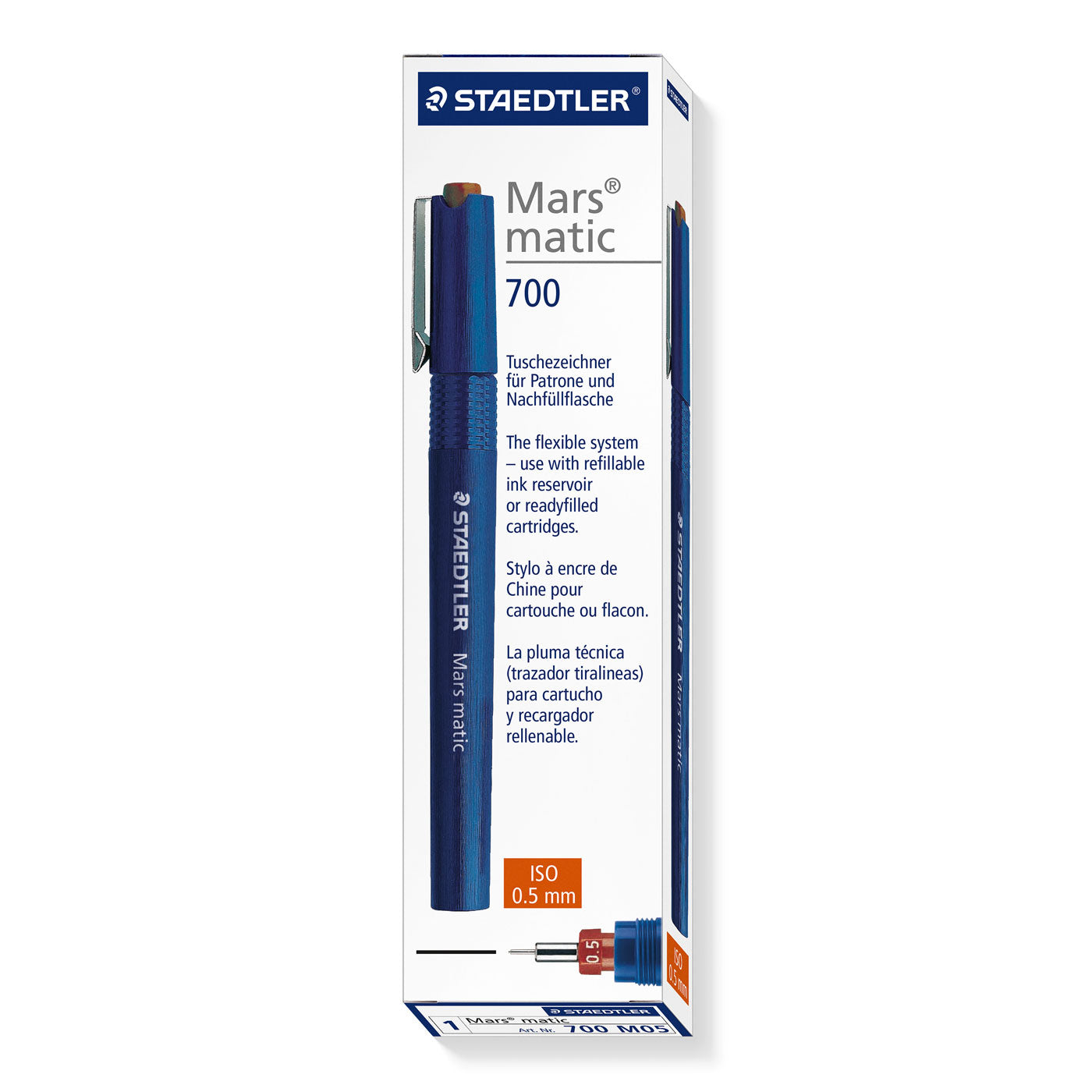 Staedtler Mars Matic 700 M05 Technical Drawing Pen 0.5mm Box