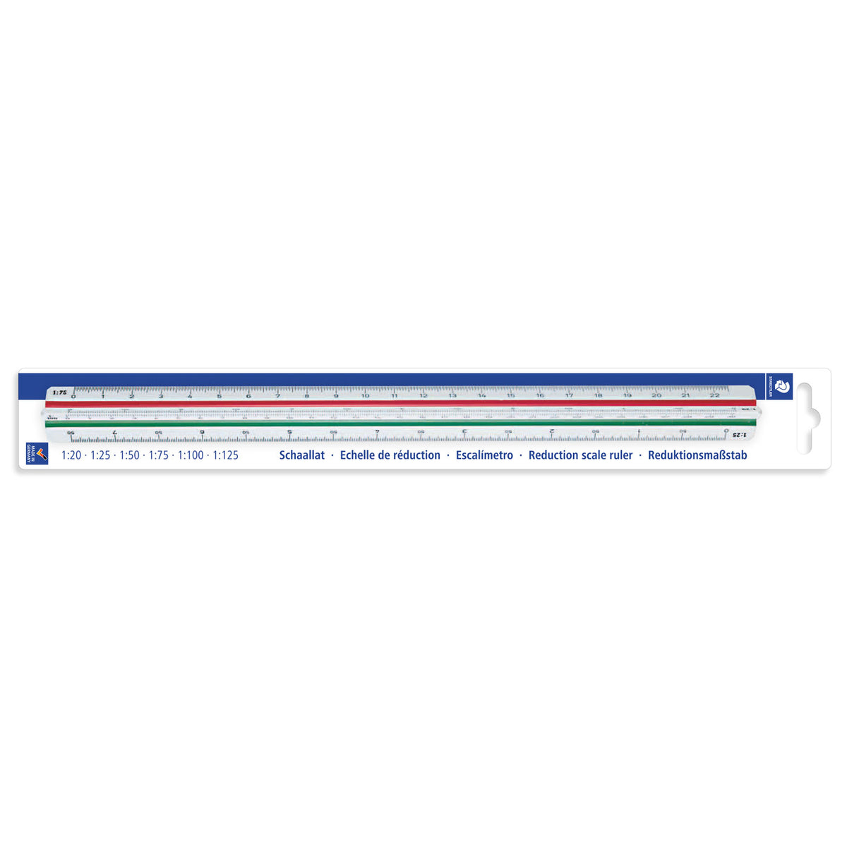 Triangular Reduction Scale Staedtler Mars Triangular Reduction Scale Rule 561 98-1BK 300mm ...