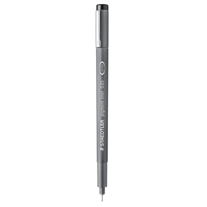 Staedtler Marsgraphic Fineliner Pen Pigment Black 0.05mm to 2.0 mm