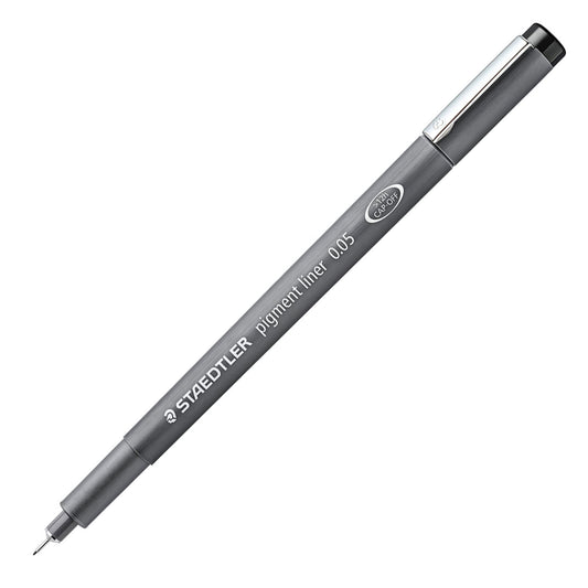 Staedtler Marsgraphic Fineliner Pigment Ink Pen Black 0.05mm