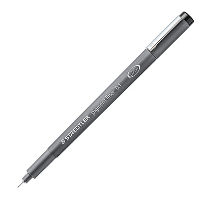 Staedtler Marsgraphic Fineliner Pigment Ink Pen Black 0.1mm