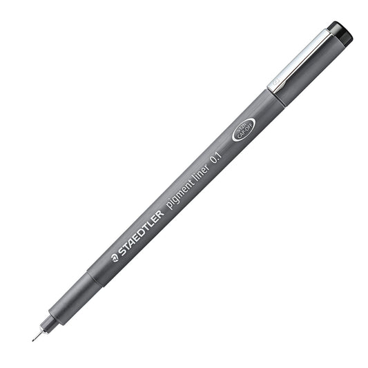Staedtler Marsgraphic Fineliner Pigment Ink Pen Black 0.1mm