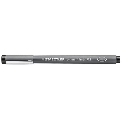 Staedtler Marsgraphic Fineliner Pigment Ink Pen Black 0.1mm