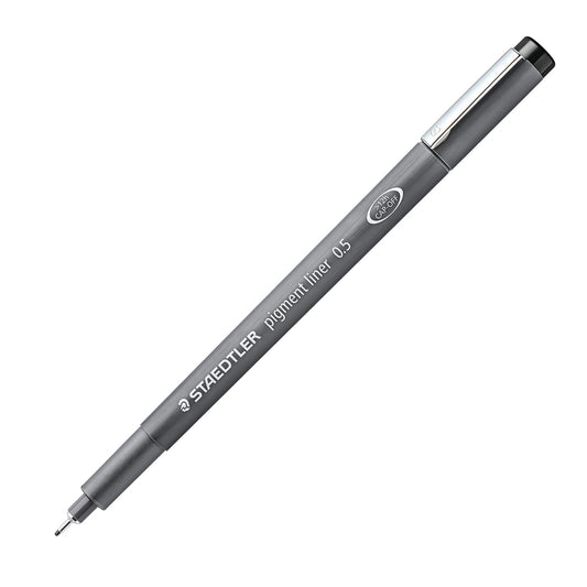 Staedtler Marsgraphic Fineliner Pigment Ink Pen Black 0.5mm