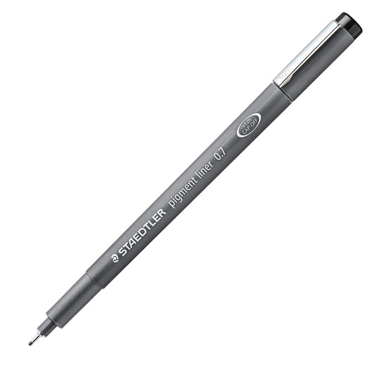 Staedtler Marsgraphic Fineliner Pigment Ink Pen Black 0.7mm