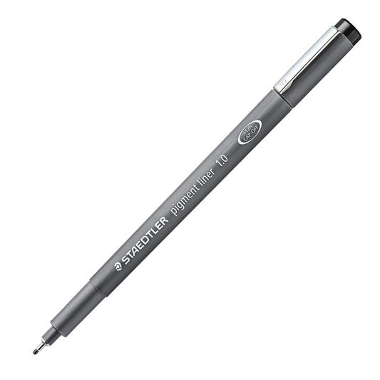 Staedtler Marsgraphic Fineliner Pigment Ink Pen Black 1.0mm