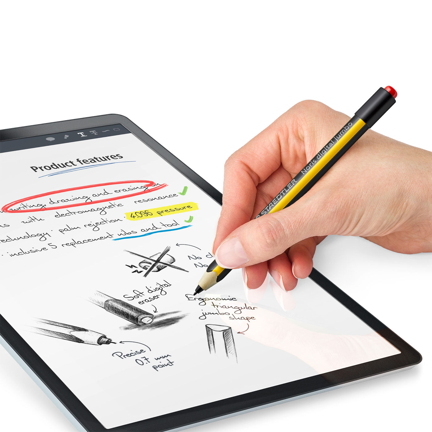 Staedtler Noris Digital Jumbo Stylus Pencil 180J 22