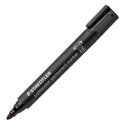 Staedtler Permanent Marker 352-9 Bullet Tip Lumocolor Black