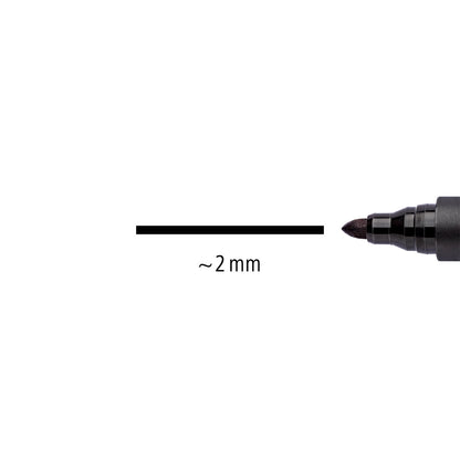 Staedtler Permanent Marker 352-9 Bullet Tip Lumocolor Black