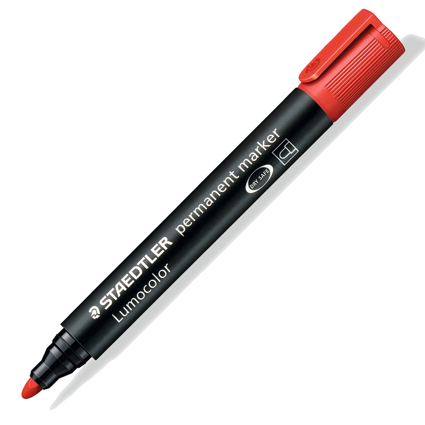 Staedtler Permanent Marker Bullet Tip 352-2 Lumocolor Red