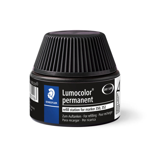 Staedtler Permanent Marker Refill Ink Station 30ml Black