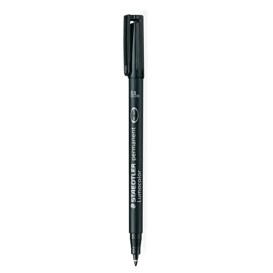 Staedtler Lumocolor Universal Permanent Pen Fine 0.6mm Black