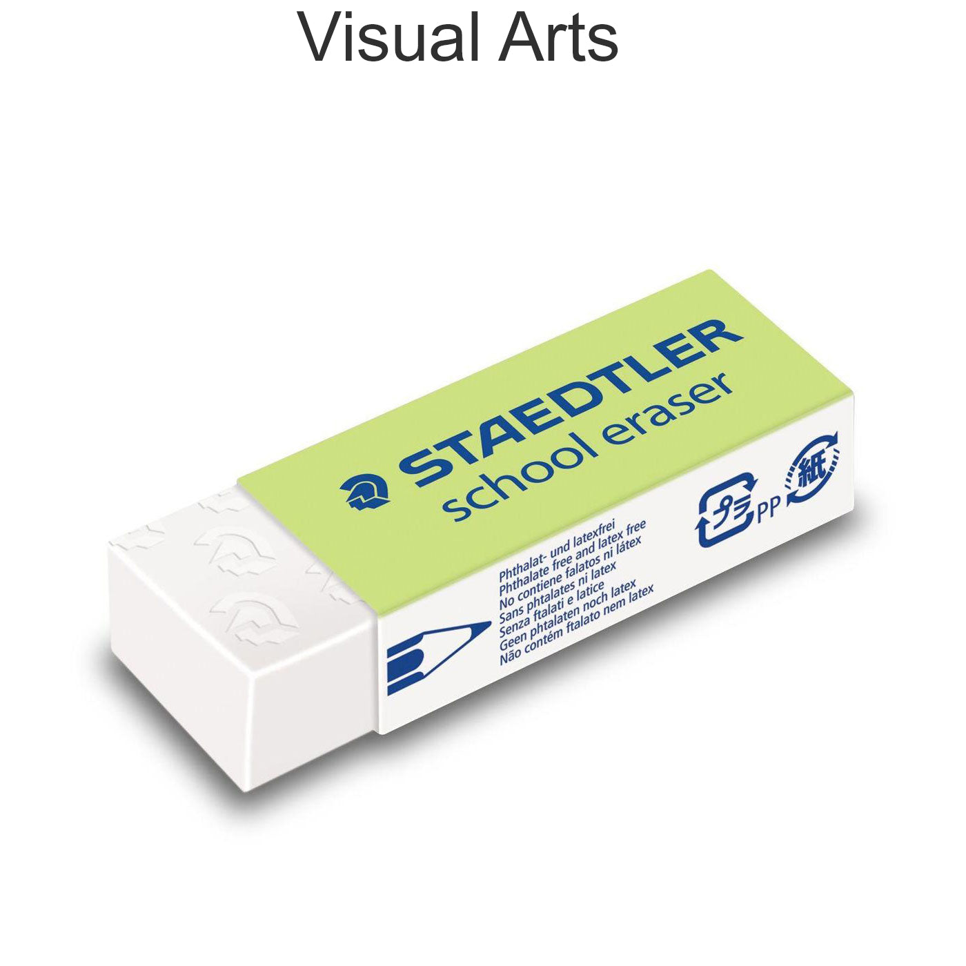 Staedtler School Eraser Plastic Large 526 C20 65 x 23mm