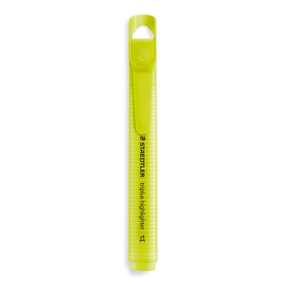 Staedtler Triplus Triangular Highlighter 2 Pack Yellow - School Depot NZ