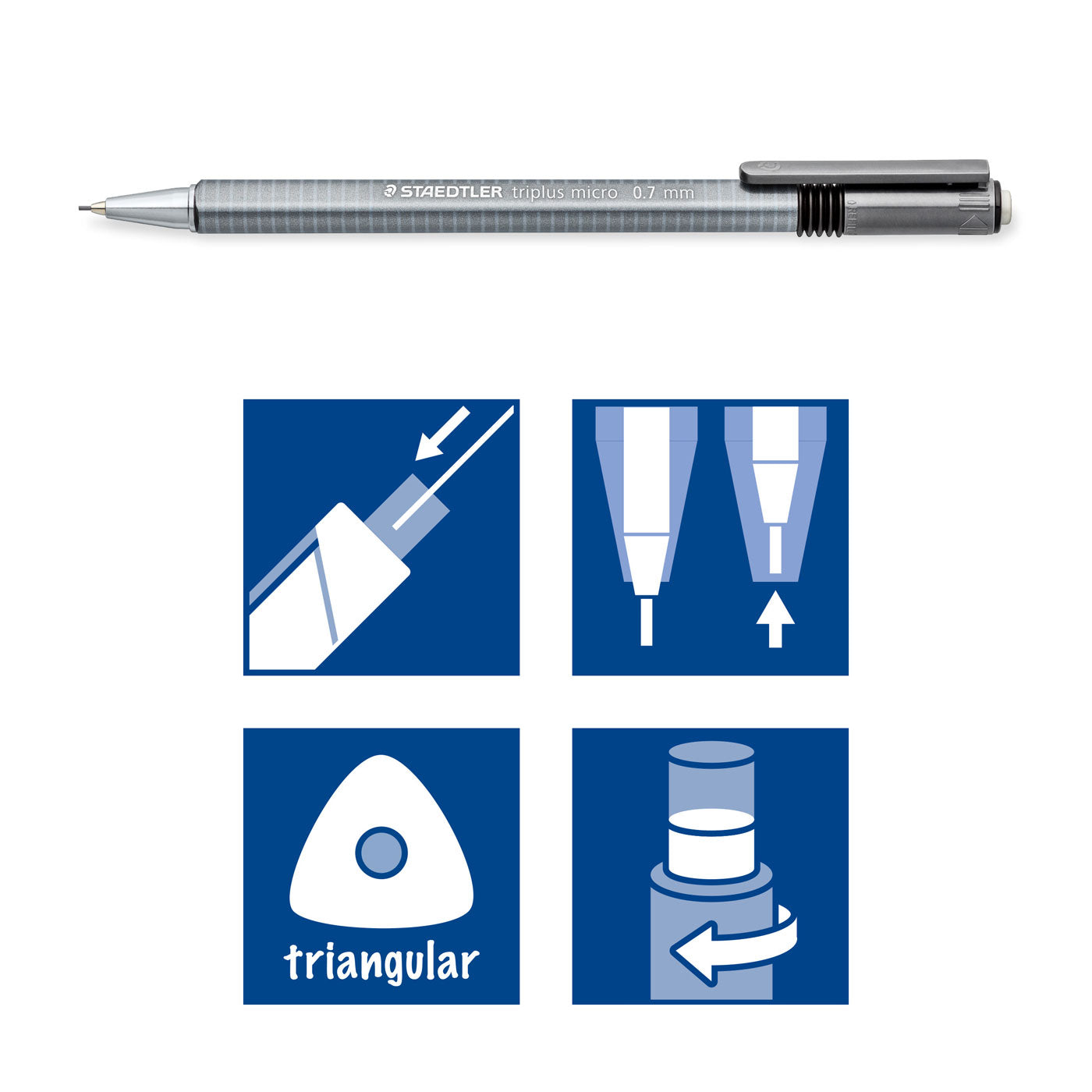 Staedtler Triplus Micro Mechanical Pencil 0.7mm