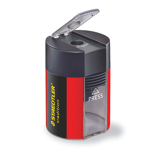Staedtler Tradition Single Hole Tub Sharpener-School Depot NZ