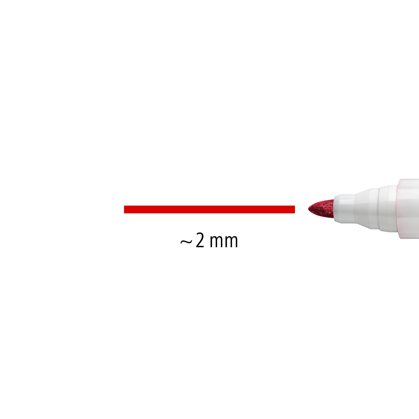 Staedtler Whiteboard Marker Lumocolor Bullet Tip Red
