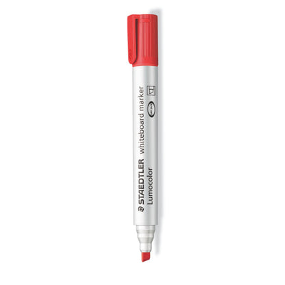 Staedtler Whiteboard Marker Lumocolor 351 B Chisel Tip Red