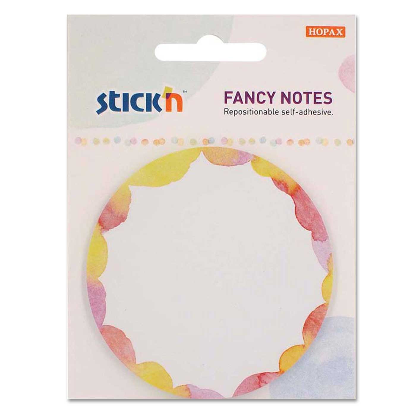 Stick'n Fancy Sticky Notes 70 x 70mm 30 Sheets Circle – School Depot NZ
