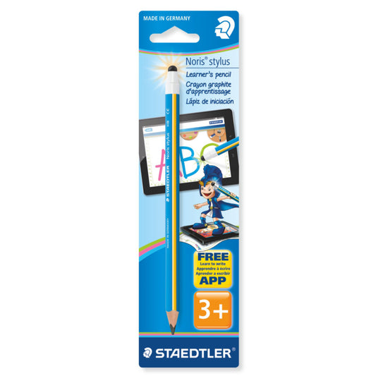 Staedtler Stylus Pencil HB - Blue / Yellow - School Depot NZ