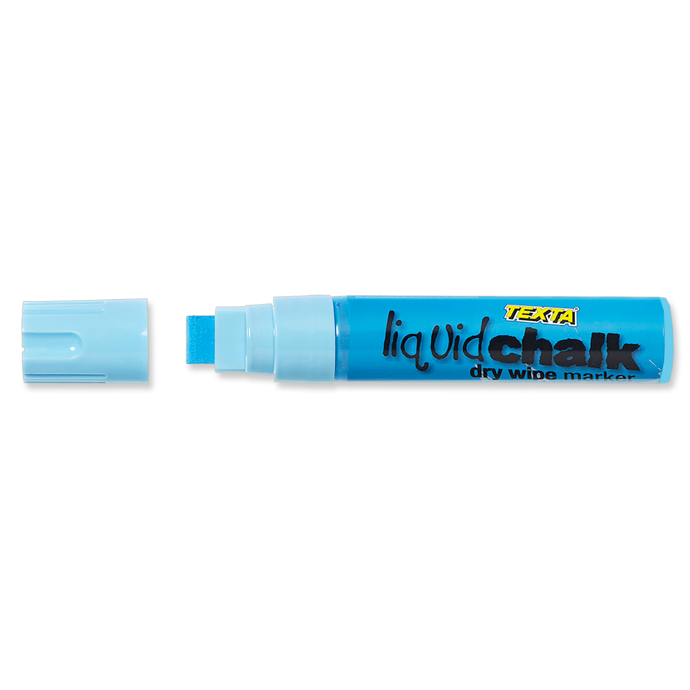 Texta Liquid Chalk Window Marker Chisel Tip 15 mm Blue