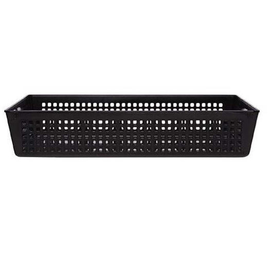 Taurus Basket Tray 31cm x 23cm x 6cm Black Large