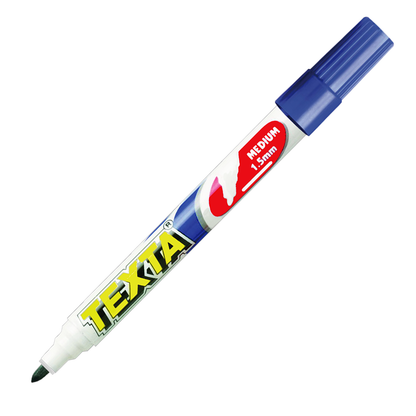 Texta Whiteboard Marker Bullet Tip Blue