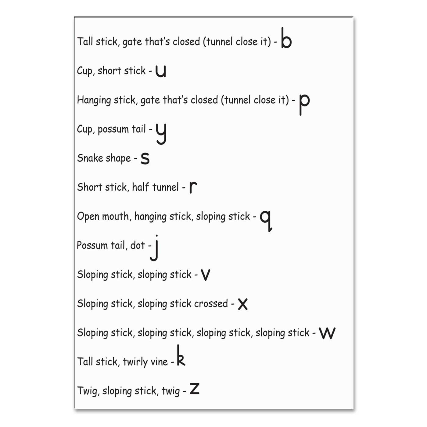 The Magic Caterpillar Writing Book 255 x 205mm