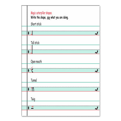 The Magic Caterpillar Writing Practice Book A5