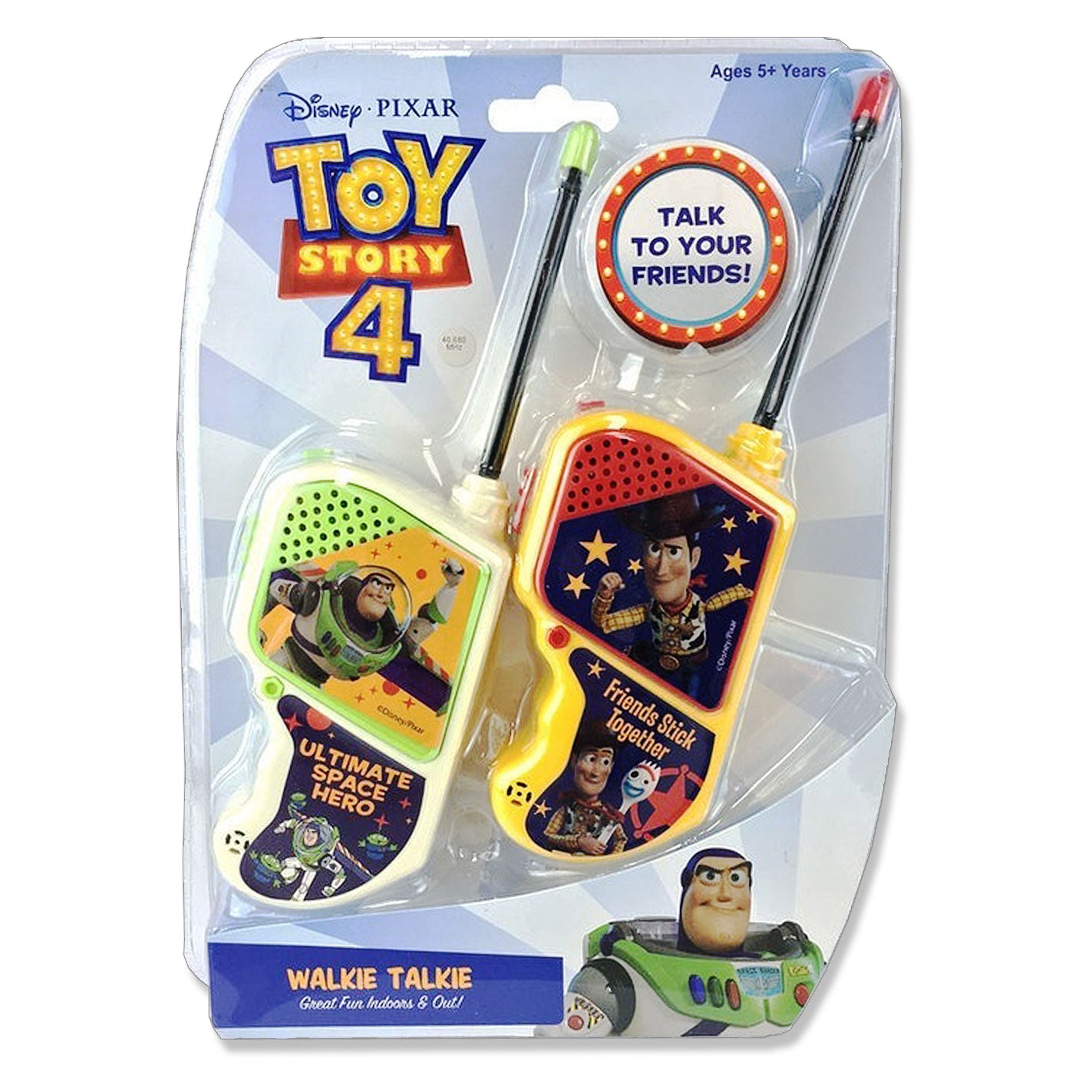 Toy Story 4 Walkie Talkie Pack of 2
