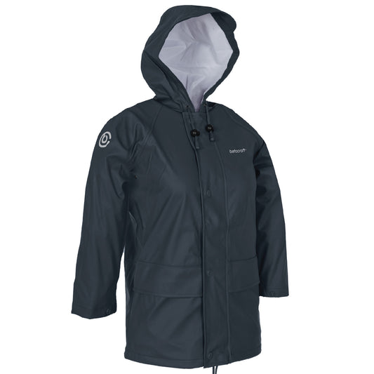 Tuffbak Kids Raincoat 100% Waterproof Navy