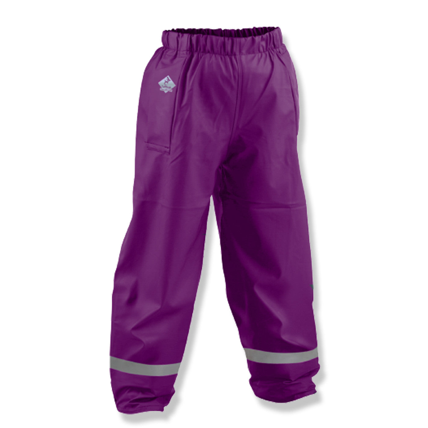 Tuffbak Flex Kids Waterproof Overtrouser - Purple - School Depot NZ