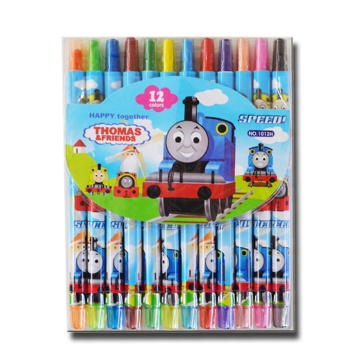 Twistable Crayons Thomas And Friends 12 Shades 15 cm - School Depot NZ