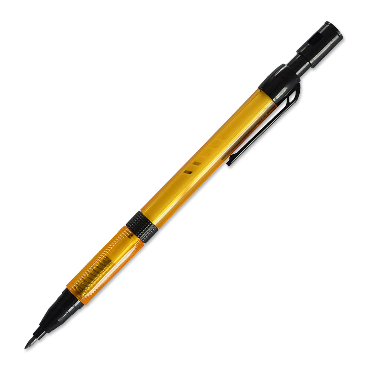 Tyco Triangular HB Mechanical Pencil TY-520 With Lead Sharpener 2.00mm Yellow