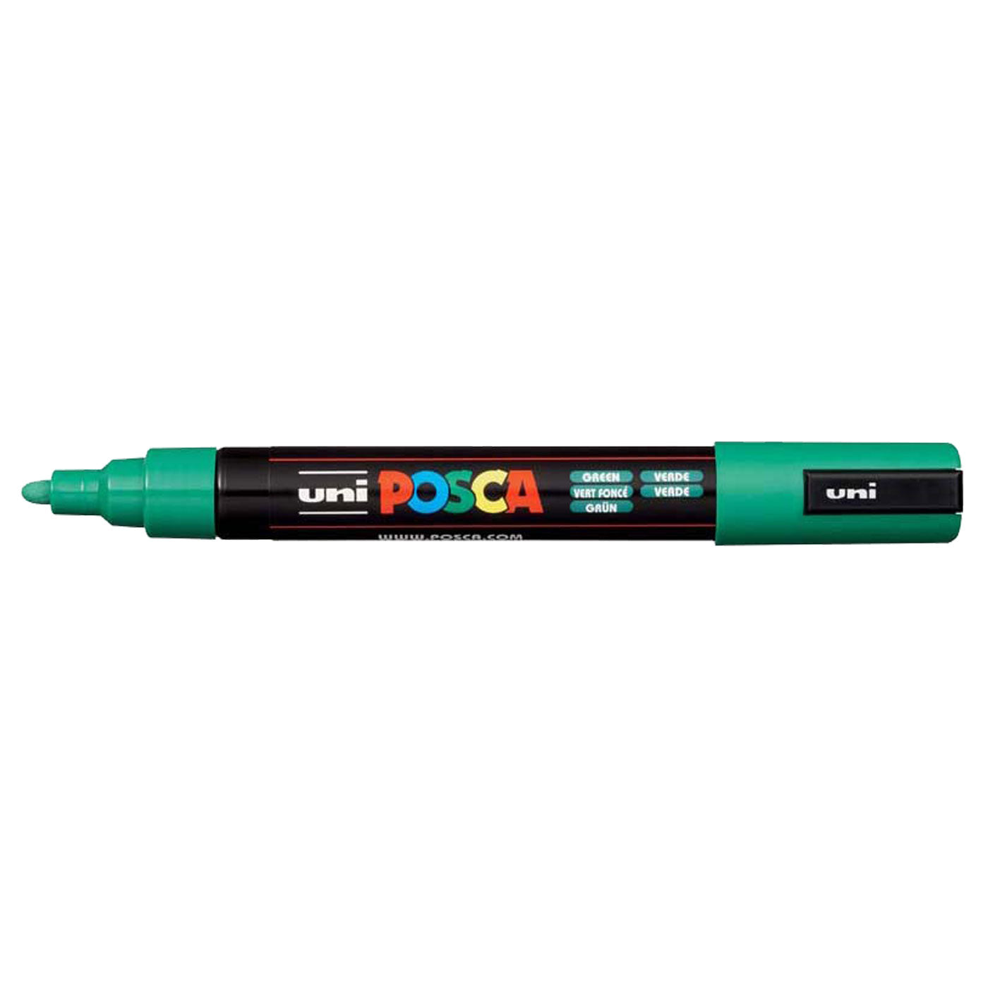 Uni Posca Marker 1.8-2.5mm Medium Tip Green PC-5M