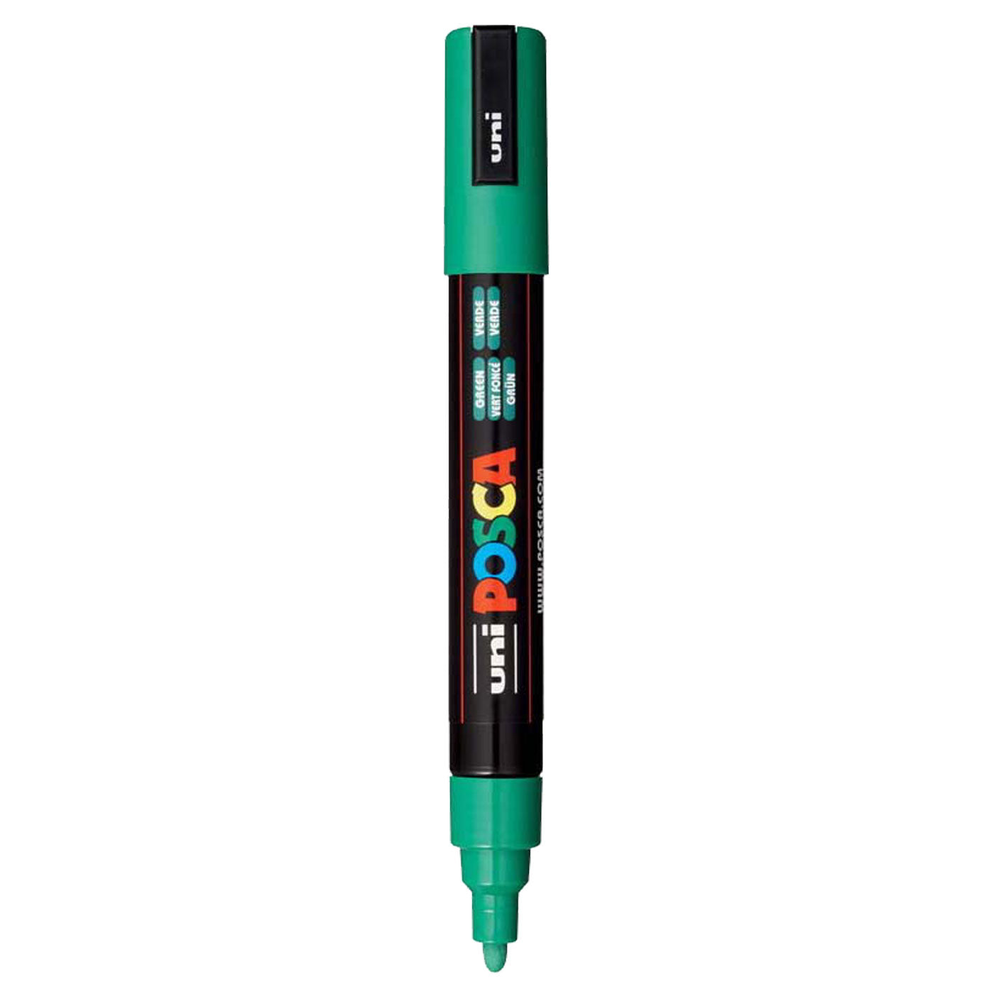 Uni Posca Marker 1.8-2.5mm Medium Tip Green PC-5M