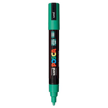 Uni Posca Marker 1.8-2.5mm Medium Tip Green PC-5M