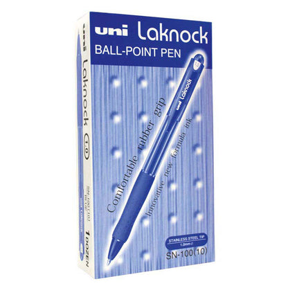 Uni Ballpoint Pen Laknock Medium SN100 Blue 1.0mm