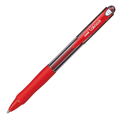 Uni Ballpoint Pen Laknock SN100 Red 1mm
