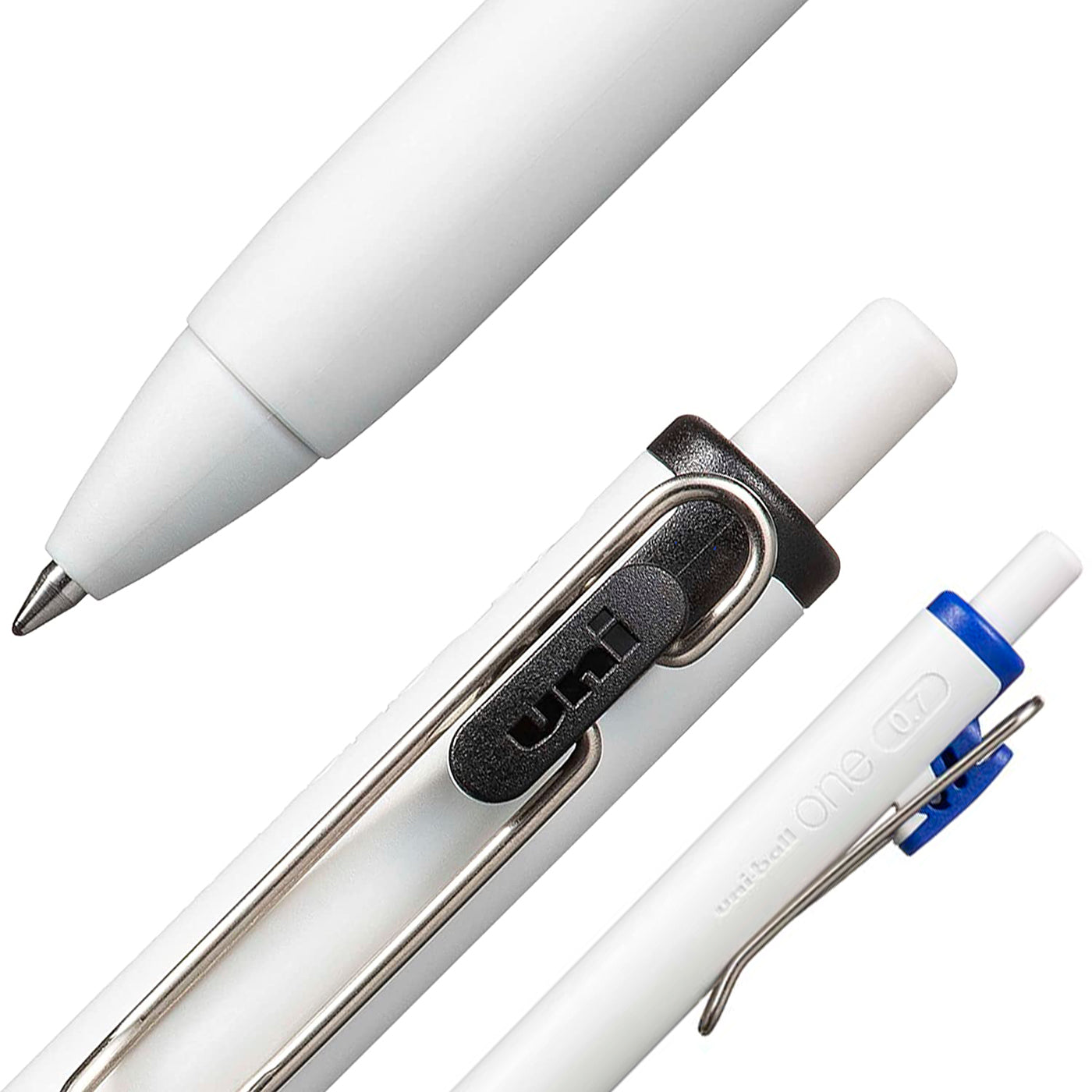 Uni One Gel Pen Rollerball Medium Tip 0.7mm Blue