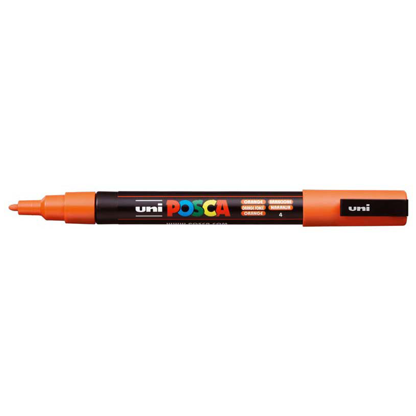 Uni Posca Marker 0.9-1.3mm Fine Orange PC-3M