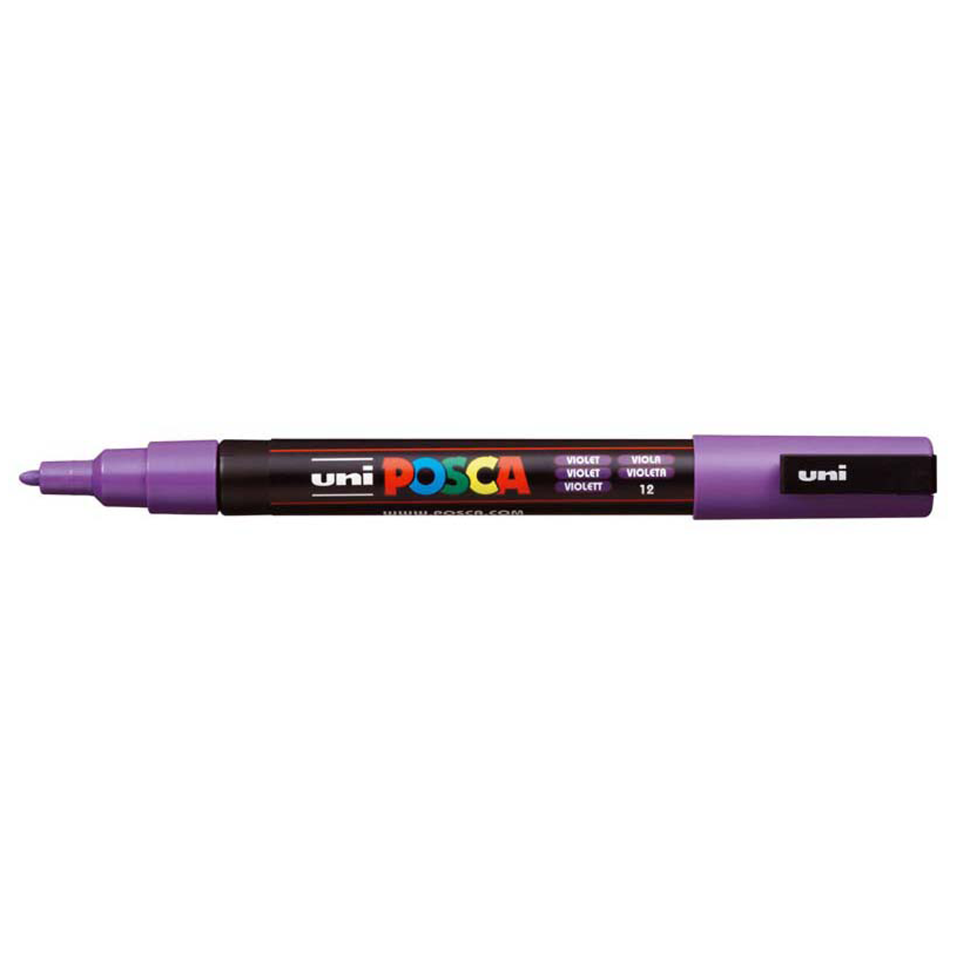 Uni Posca Marker 0.9-1.3mm Fine Violet PC-3M